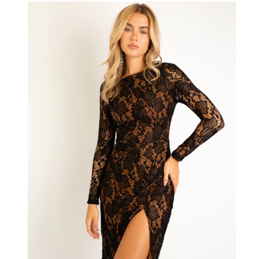New Joyfolie Iman Black Dress Sz M